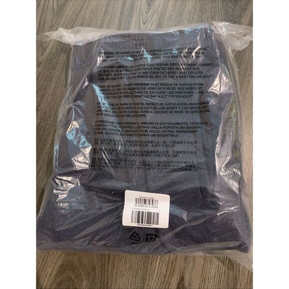Yzy Yeezy Gap Balenciaga H10 Polar Fleece Joggers Large‎ Navy Distressed Men NEW - Picture 10 of 11